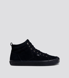 OCA High All Black Suede Sneaker Women