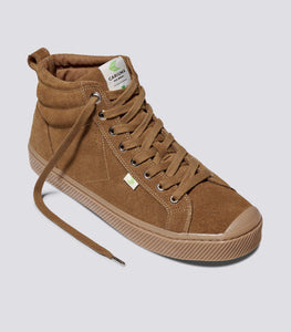 OCA High All Camel Suede Sneaker Women