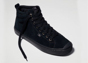 OCA High All Black Suede Sneaker Men