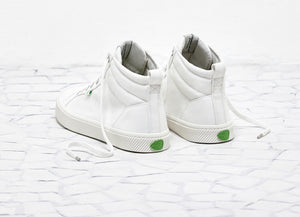 OCA High Off White Canvas Sneaker Women