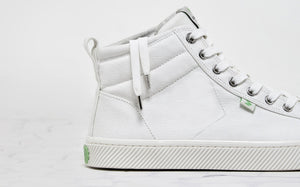 OCA High Off White Canvas Sneaker Men