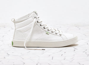 OCA High Off White Canvas Sneaker Men