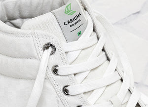 OCA High Off White Canvas Sneaker Men