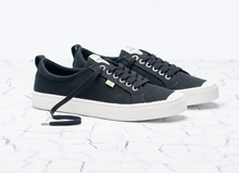 Load image into Gallery viewer, OCA Low Black Canvas Sneaker Women
