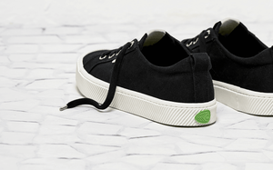 OCA Low Black Canvas Sneaker Men