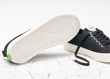 Load image into Gallery viewer, OCA Low Black Canvas Sneaker Women
