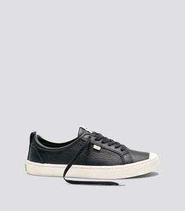 OCA Low Black Premium Leather Sneaker Women