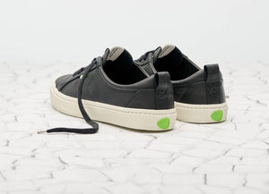OCA Low Black Premium Leather Sneaker Women