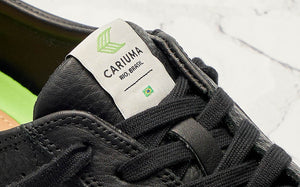 OCA Low Black Premium Leather Sneaker Women