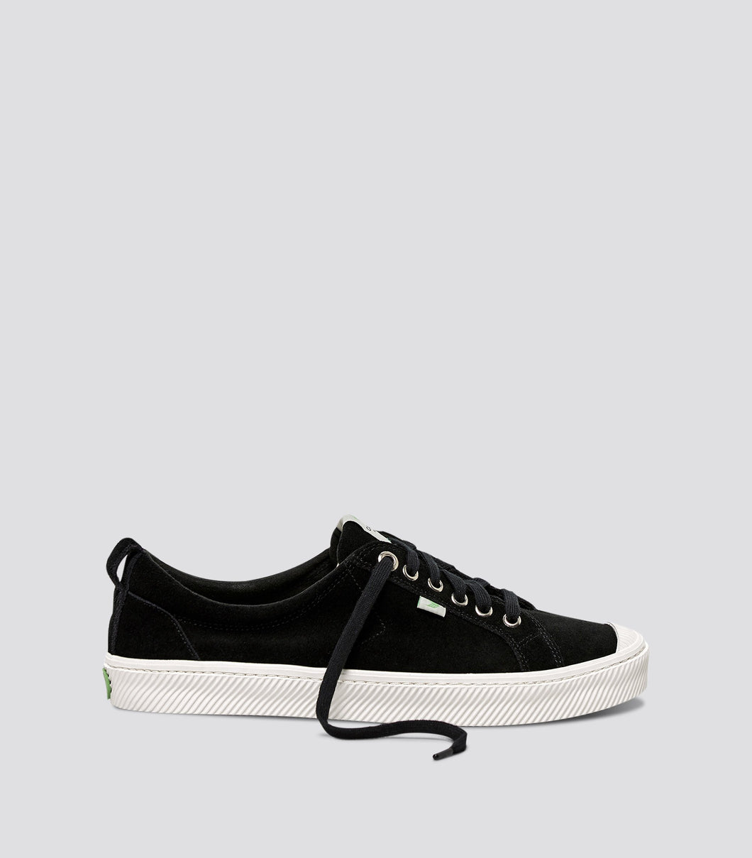 OCA Low Black Suede Sneaker Women