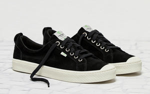 OCA Low Black Suede Sneaker Women