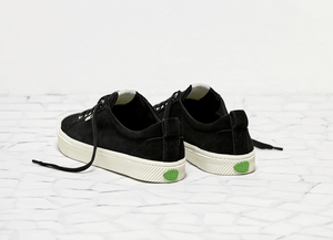 OCA Low Black Suede Sneaker Men