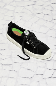 OCA Low Black Suede Sneaker Women