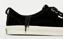 Load image into Gallery viewer, OCA Low Black Suede Sneaker Men
