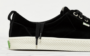 OCA Low Black Suede Sneaker Men