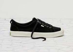 OCA Low Black Suede Sneaker Women