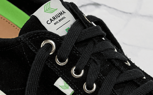 OCA Low Black Suede Sneaker Women