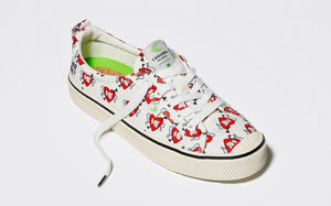 OCA Low Stripe Off White ButLikeMaybe Canvas Sneaker Women