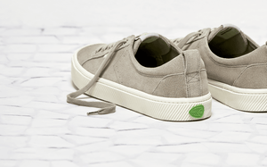OCA Low Cloud Grey Suede Sneaker Women