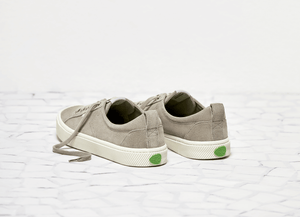 OCA Low Cloud Grey Suede Sneaker Men