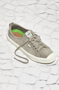 OCA Low Cloud Grey Suede Sneaker Men