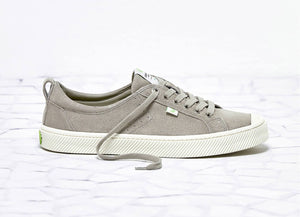 OCA Low Cloud Grey Suede Sneaker Men