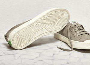 OCA Low Cloud Grey Suede Sneaker Women