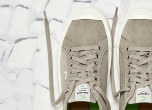 OCA Low Cloud Grey Suede Sneaker Men