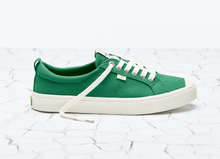 Load image into Gallery viewer, OCA Low Green Canvas Sneaker Women
