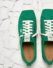 Load image into Gallery viewer, OCA Low Green Canvas Sneaker Women
