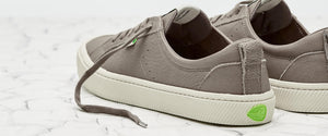 OCA Low Grey Premium Leather Sneaker Women