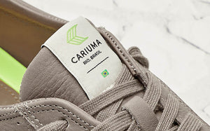 OCA Low Grey Premium Leather Sneaker Women