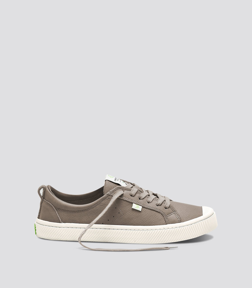 OCA Low Grey Premium Leather Sneaker Women