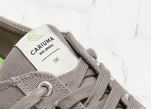 OCA Low Mystic Grey Canvas Sneaker Women