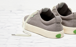 OCA Low Mystic Grey Canvas Sneaker Women