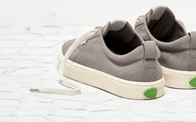 Load image into Gallery viewer, OCA Low Mystic Grey Canvas Sneaker Men
