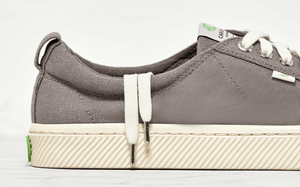 OCA Low Mystic Grey Canvas Sneaker Women