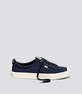 OCA Low Navy Canvas Sneaker Men