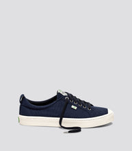 Load image into Gallery viewer, OCA Low Navy Canvas Sneaker Women
