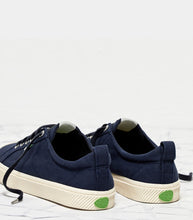 Load image into Gallery viewer, OCA Low Navy Canvas Sneaker Men
