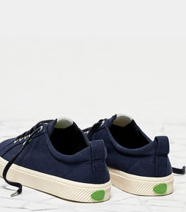 OCA Low Navy Canvas Sneaker Men