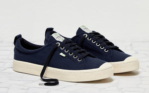 OCA Low Navy Canvas Sneaker Men