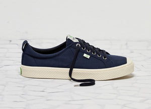 OCA Low Navy Canvas Sneaker Men