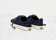 Load image into Gallery viewer, OCA Low Navy Canvas Sneaker Women
