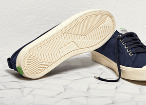 OCA Low Navy Canvas Sneaker Men