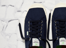 Load image into Gallery viewer, OCA Low Navy Canvas Sneaker Men
