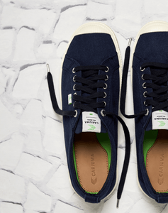 OCA Low Navy Canvas Sneaker Men