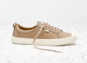 OCA Low Nude Premium Leather Sneaker Women