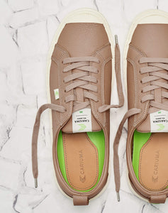 OCA Low Nude Premium Leather Sneaker Women