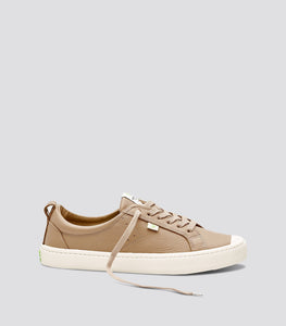 OCA Low Nude Premium Leather Sneaker Women